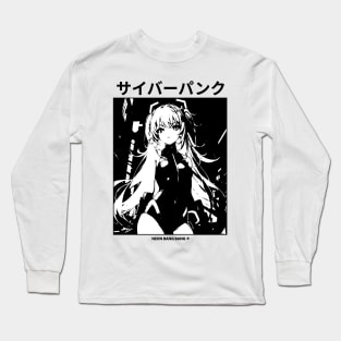 Cyberpunk Girl Long Sleeve T-Shirt